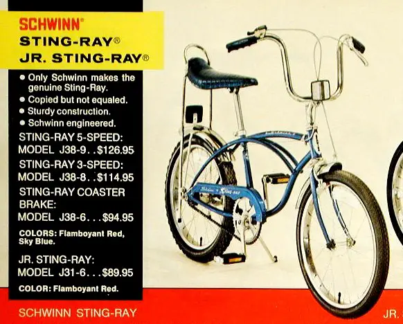 1978 schwinn stingray