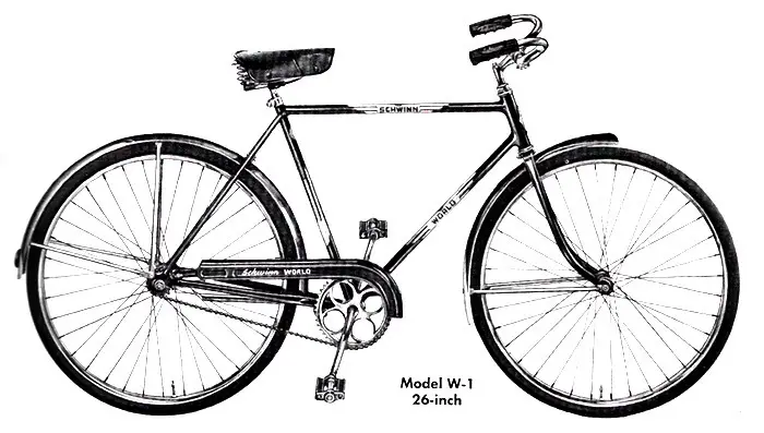 arnold schwinn new world bicycle