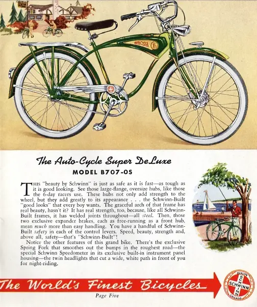 1940s schwinn bike