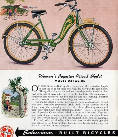 1940 schwinn d37xe os