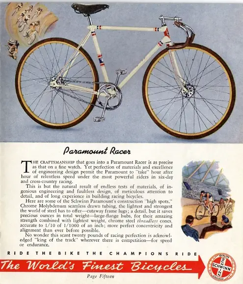 vintage schwinn paramount