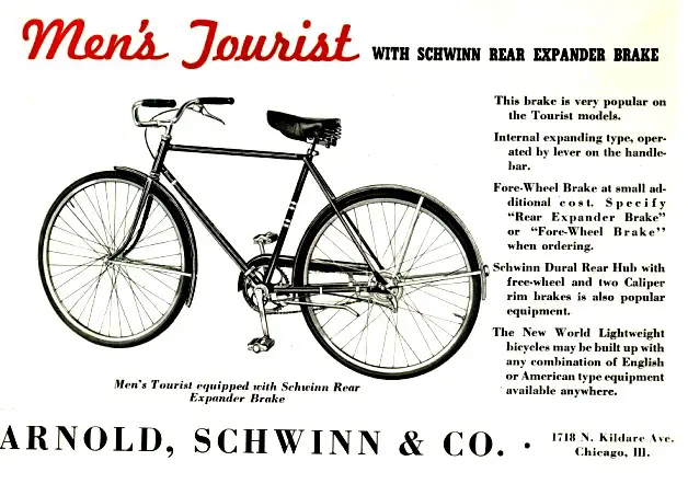 1941 schwinn tourist