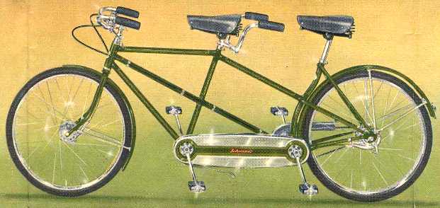 old schwinn tandem bike