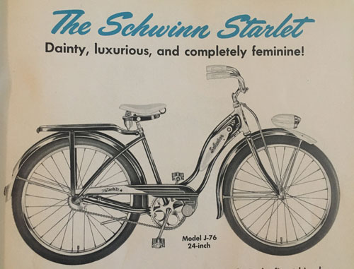 1954 schwinn starlet 24 inch