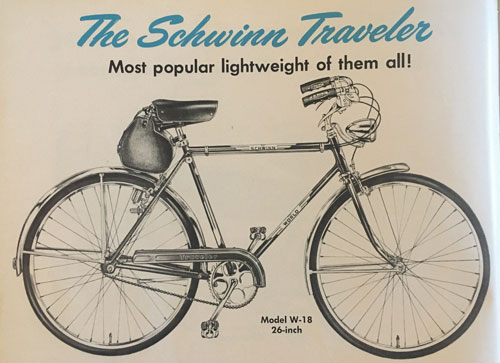 1954 schwinn traveler 26 inch