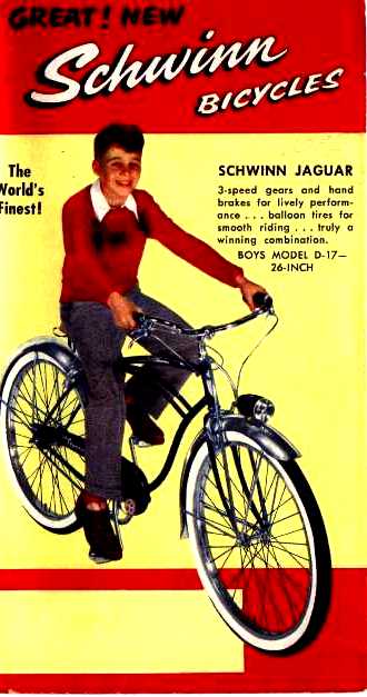 1954 schwinn bicycle