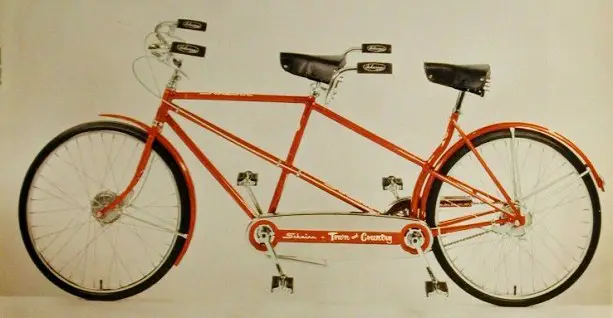 Details about   Vintage Schwinn Twinn Tandem Bicycle 