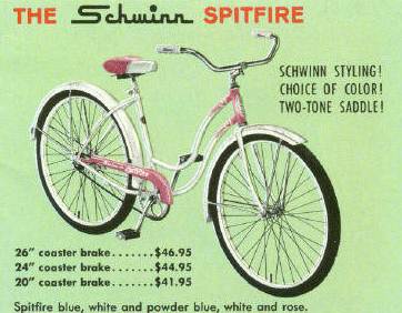1961 Schwinn Spitfire