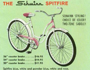 schwinn spitfire bike