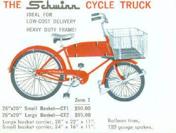 1962 Schwinn Cycle Truck