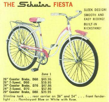 1962 The Schwinn Fiesta