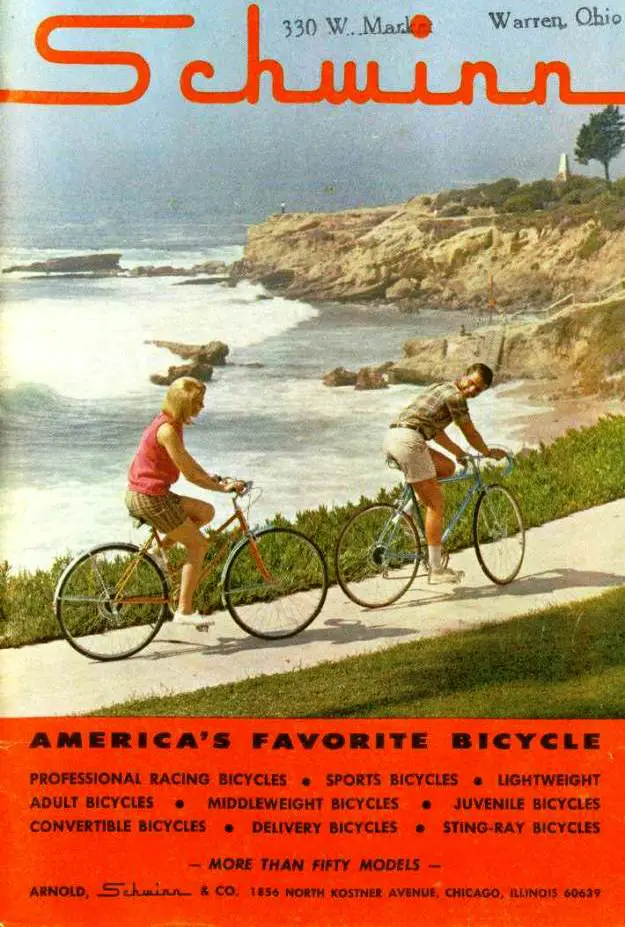 1965 schwinn catalog cover
