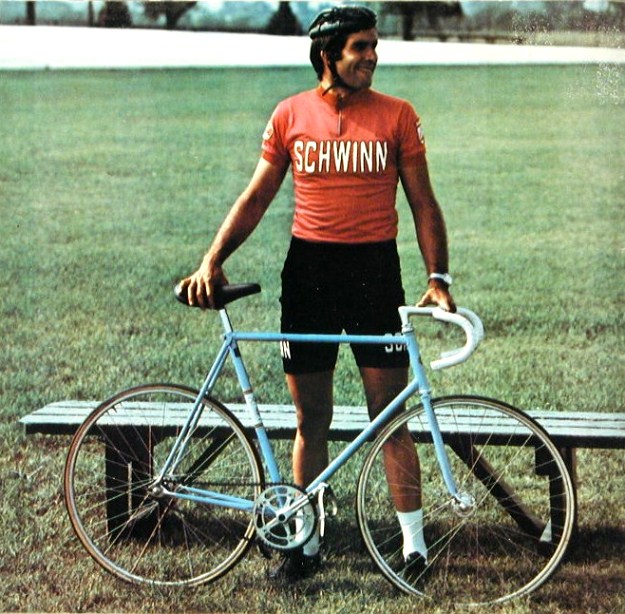 1974 schwinn paramount track bike