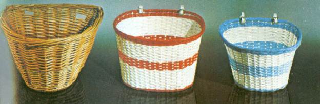 1977 schwinn  accessories baskets