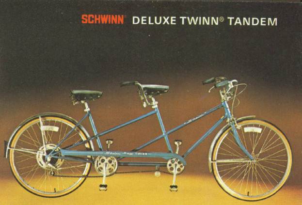 1977 schwinn deluxe twinn tandem