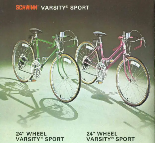 1977 schwinn varsity sport 24 inch