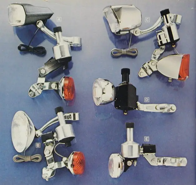 1978 schwinn accessories lights