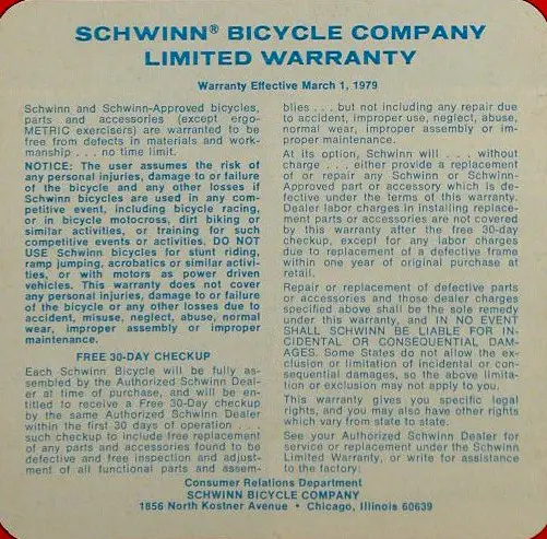 1979 schwinn accessories 27