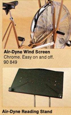1980 schwinn air dyne reading stand