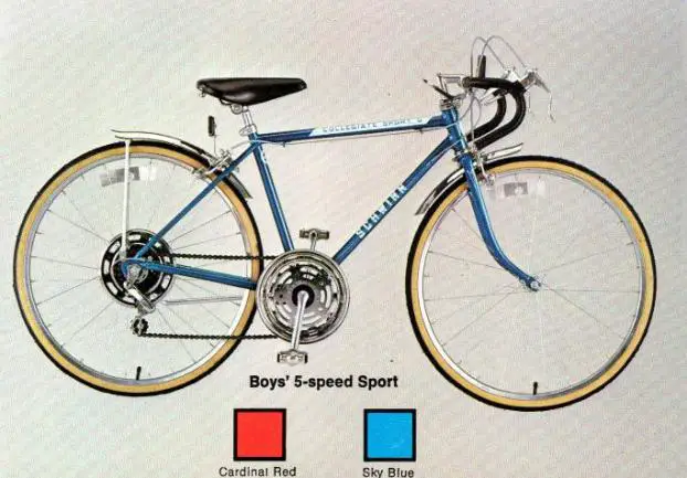 1980 schwinn collegiate 5 speed sport