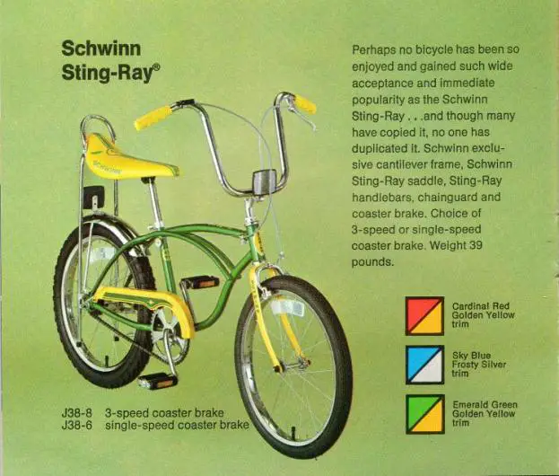 1980 schwinn stingray