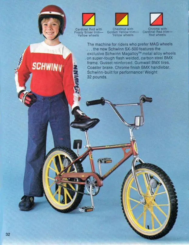 1980 schwinn sx 500