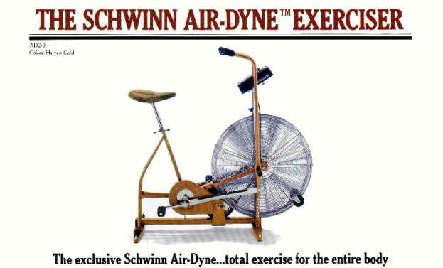 1981 schwinn air dyne exerciser