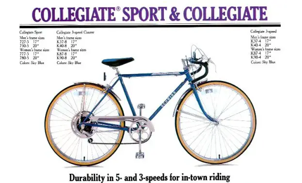 1981 schwinn collegiate sport