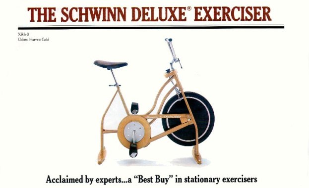 1981 schwinn deluxe exerciser