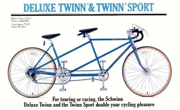 1981 schwinn deluxe twinn