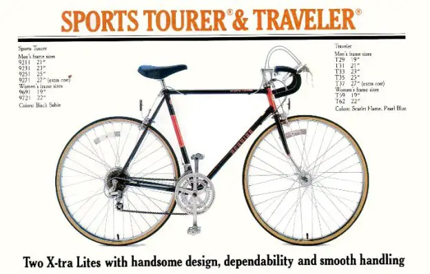 1981 schwinn sports tourer and traveler