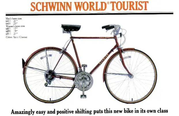 1981 schwinn world tourist