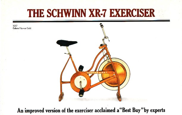 1982 schwinn deluxe exerciser