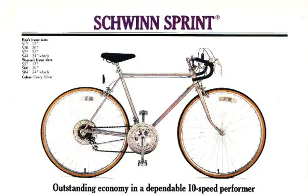 1982 schwinn sprint