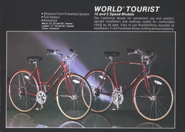schwinn world tourist bike