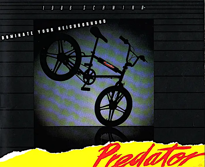1986 schwinn bmx bicycle cover