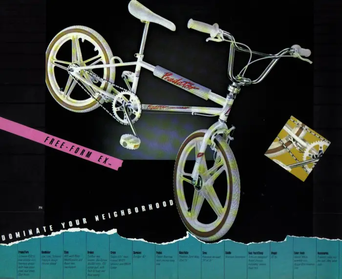 1986 bmx bikes