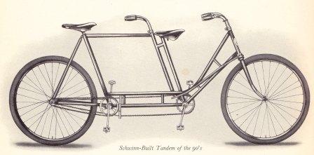 1895 Schwinn tandem