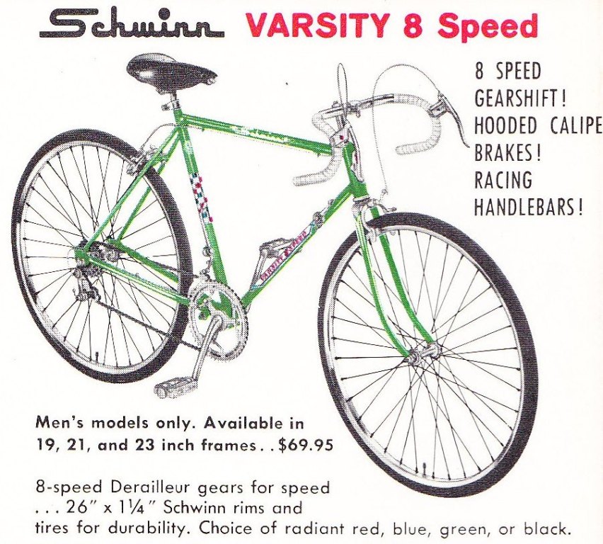 The Schwinn Varsity | 1951 to 1986