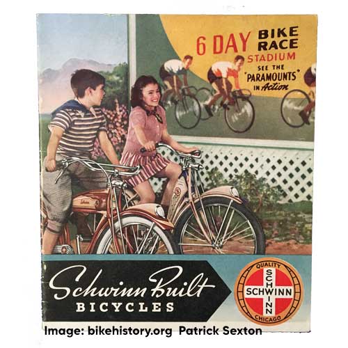 1940 schwinn sales brochure front cover