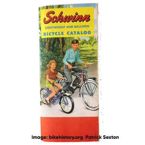 1953 schwinn consumer catalog front cover