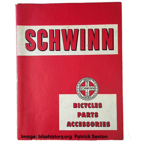 1953 Schwinn dealer catalog front cover versions