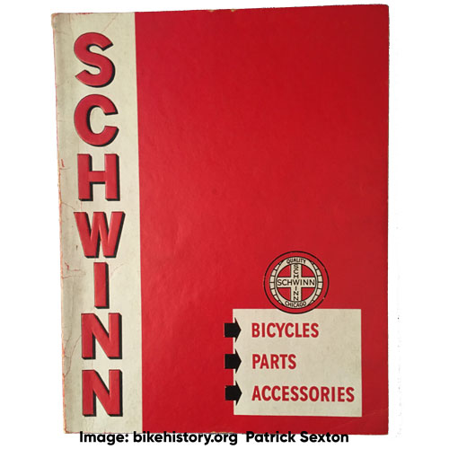 1954 schwinn dealer catalog front cover