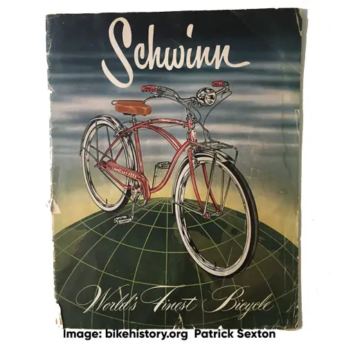 1955 schwinn dealer catalog front cover