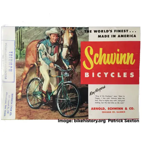 1956 schwinn consumer catalog front cover