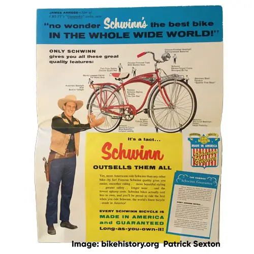 1957 Schwinn consumer catalog intro