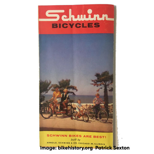 1960 schwinn consumer catalog front cover