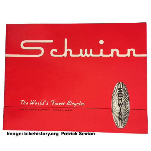 1961 schwinn dealer catalog front cover