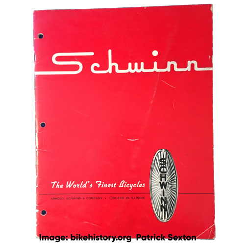 1962 schwinn dealer catalog front cover