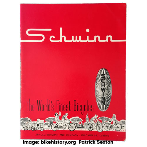 1963 schwinn dealer catalog front cover